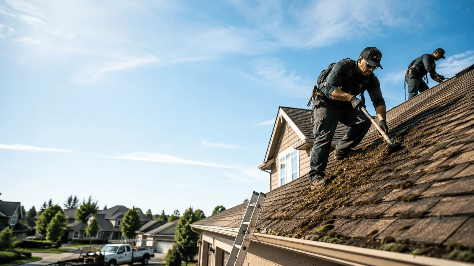 Roof Moss Removal in Oldtown, MD near me